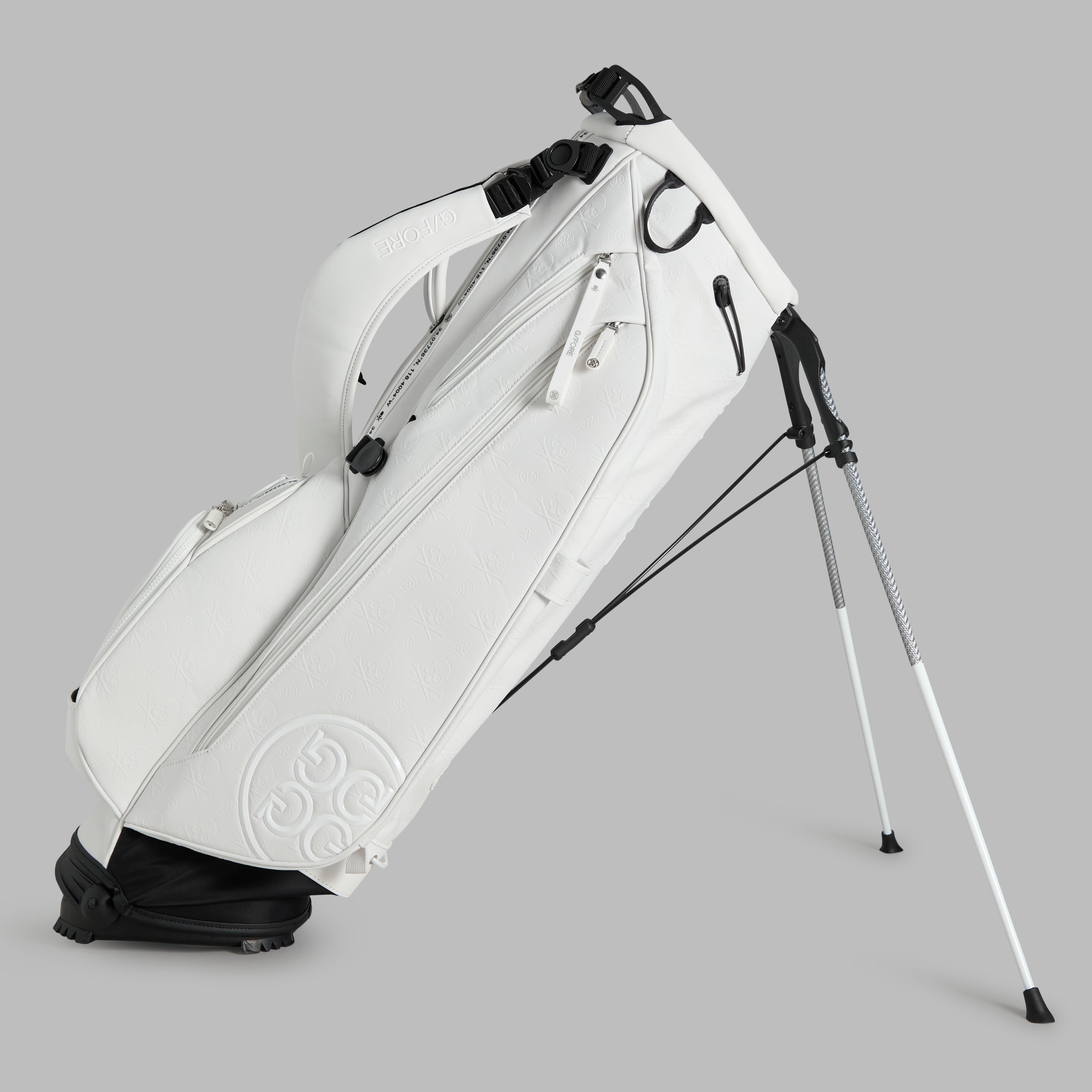 EMBOSSED SKULL & TEES DAYTONA CARRY GOLF BAG