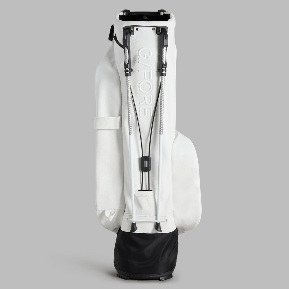 EMBOSSED SKULL & TEES DAYTONA CARRY GOLF BAG