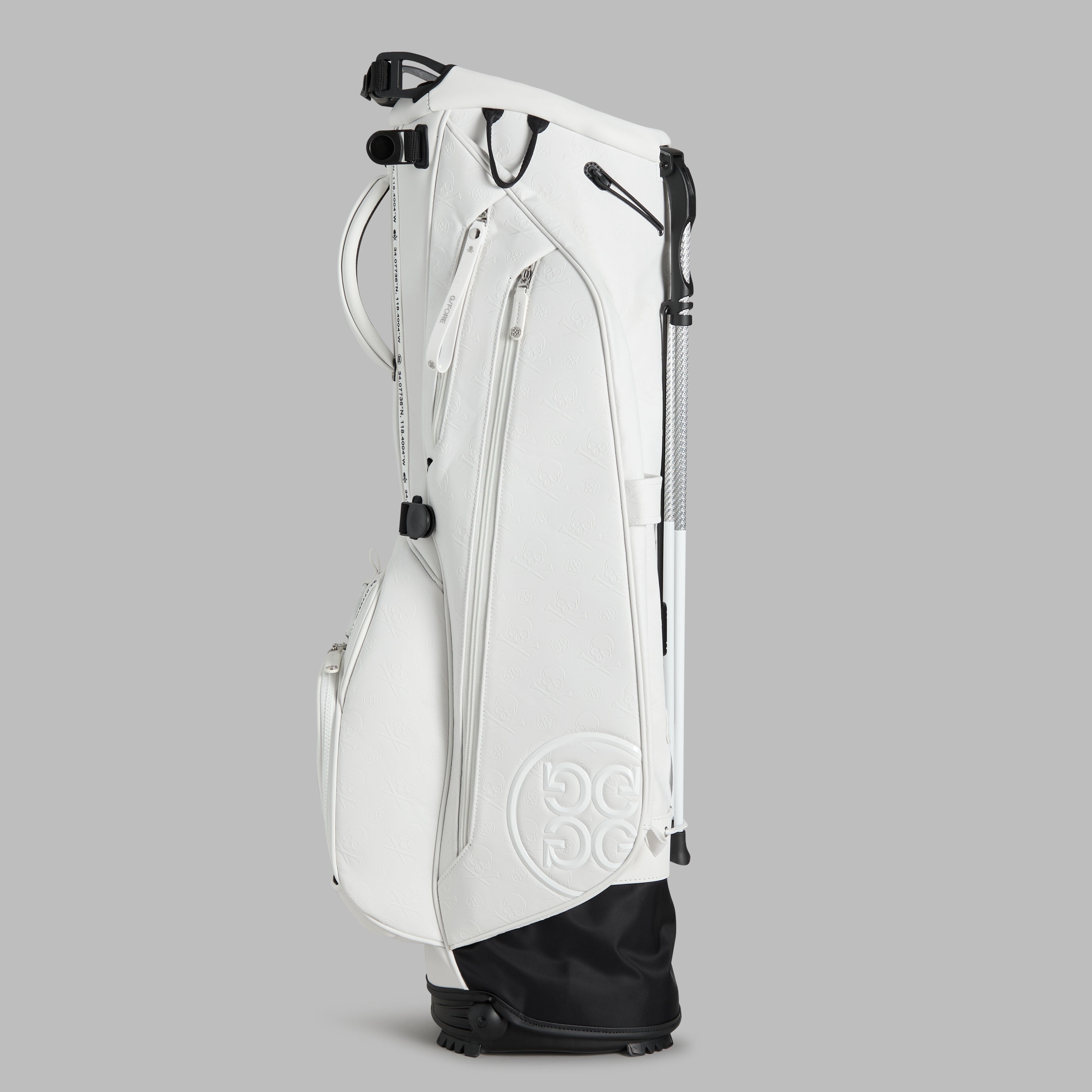 EMBOSSED SKULL & TEES DAYTONA CARRY GOLF BAG
