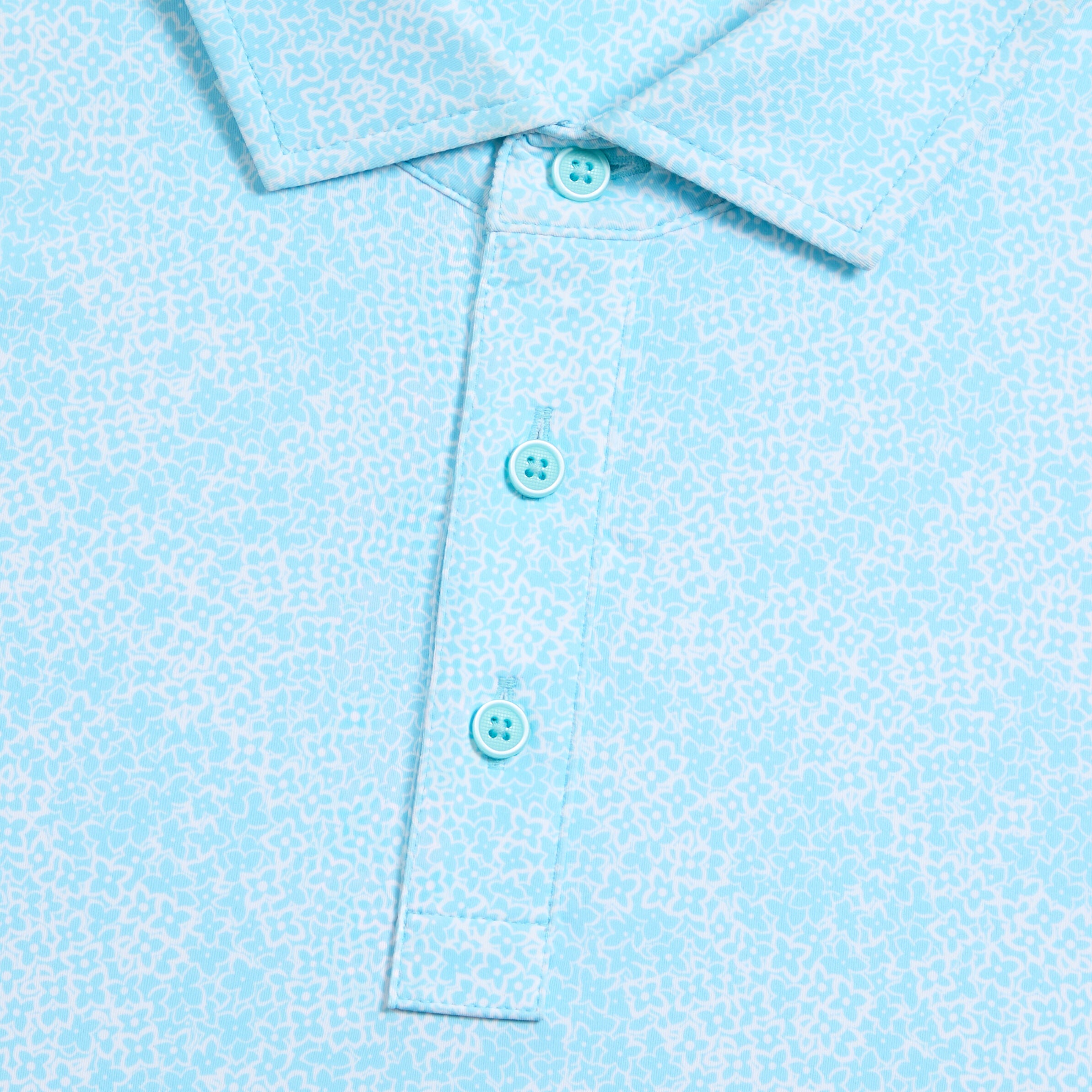 HYDRANGEA TECH JERSEY POLO