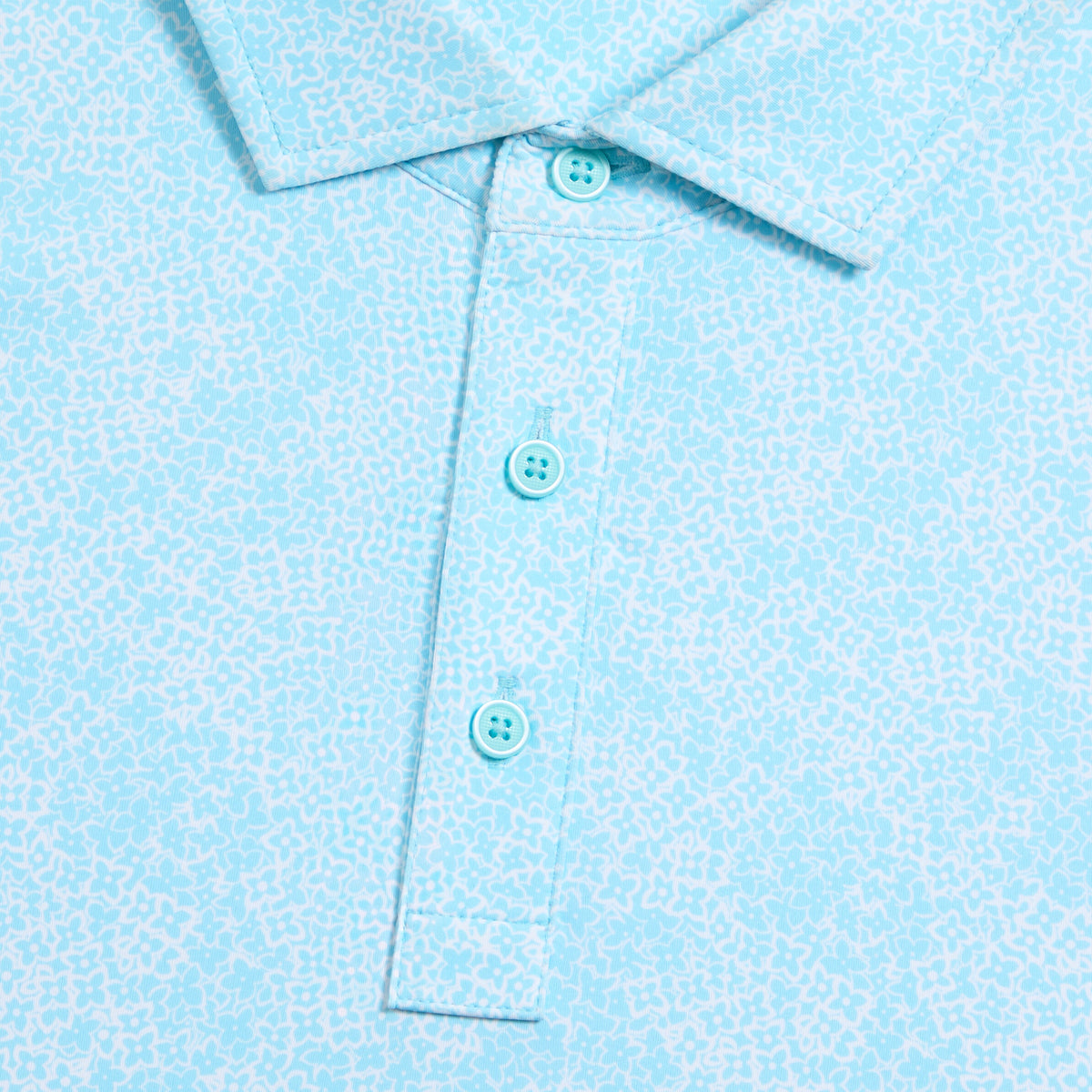 HYDRANGEA TECH JERSEY POLO