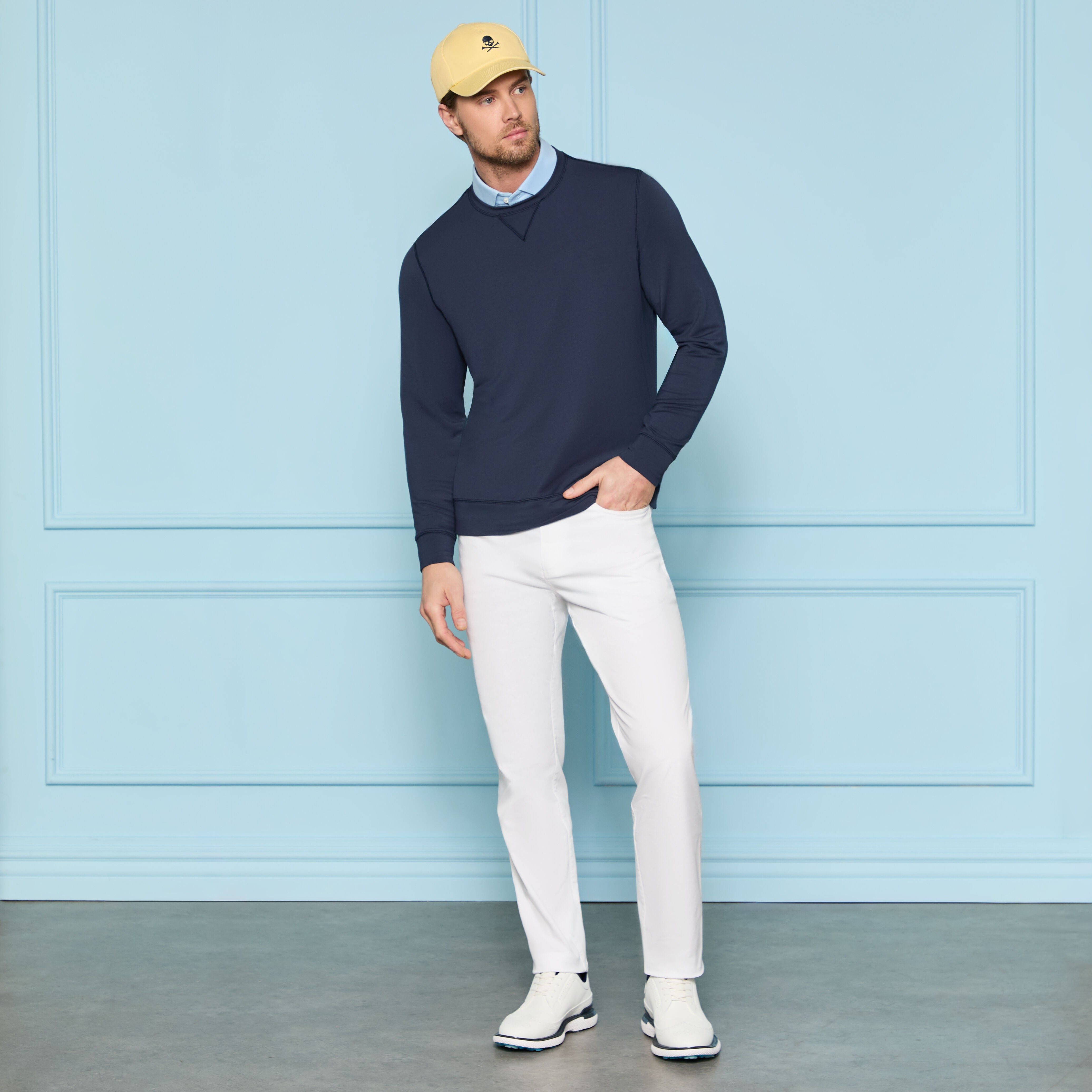 ALL PLAY COTTON STRETCH 5 POCKET STRAIGHT LEG PANT