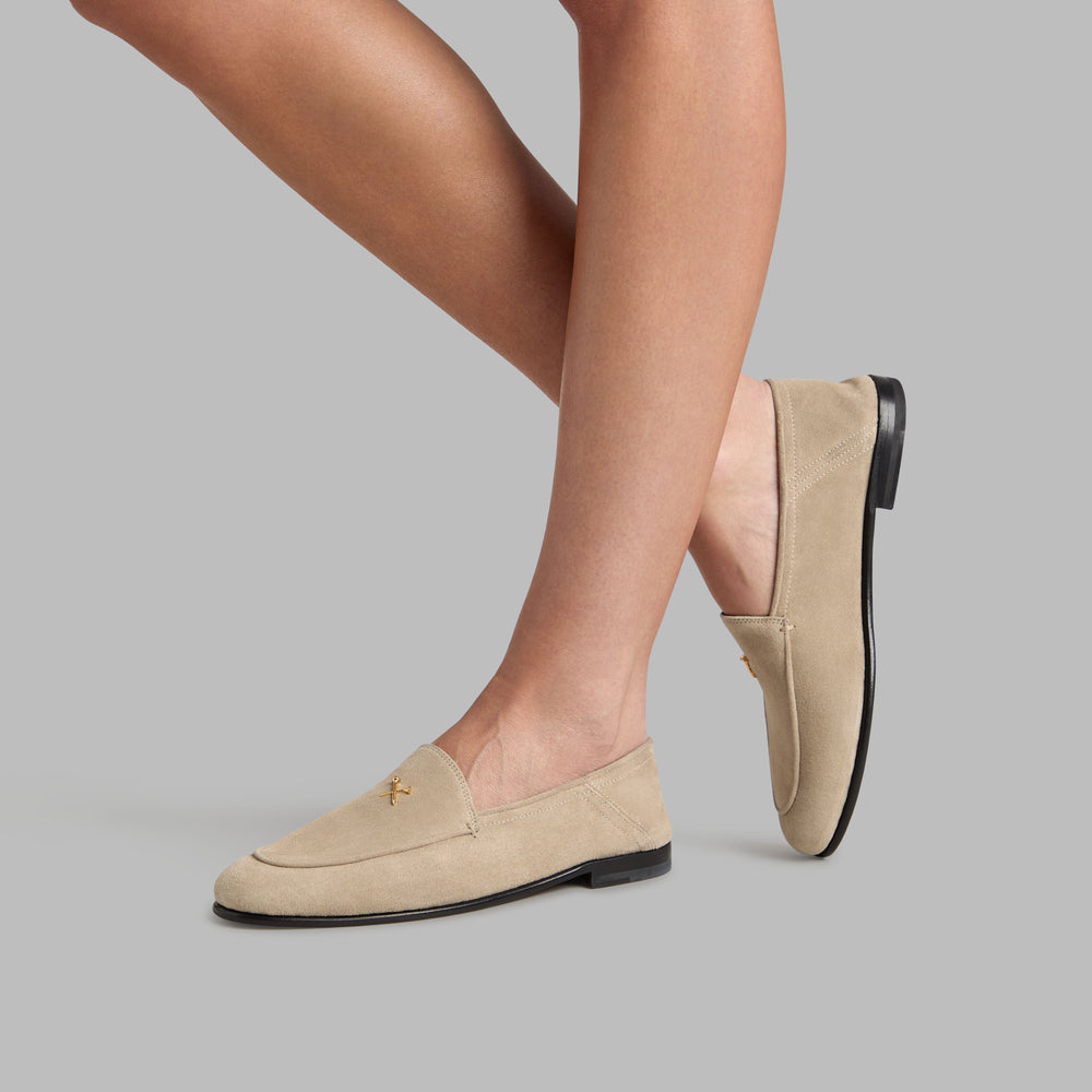 METAL TEES SUEDE FLEX LOAFER