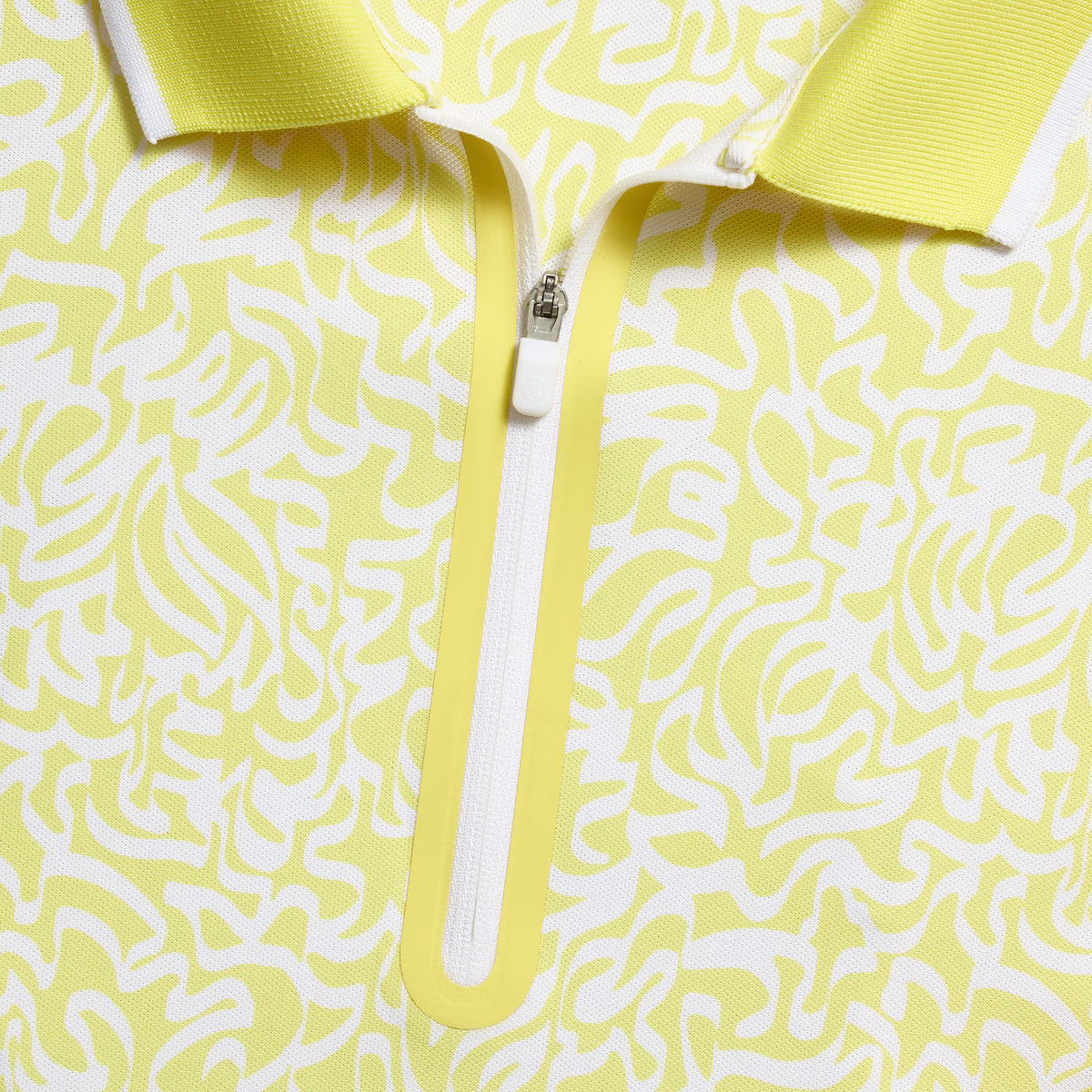 SCRIBBLE TECH PIQUÉ SLEEVELESS POLO
