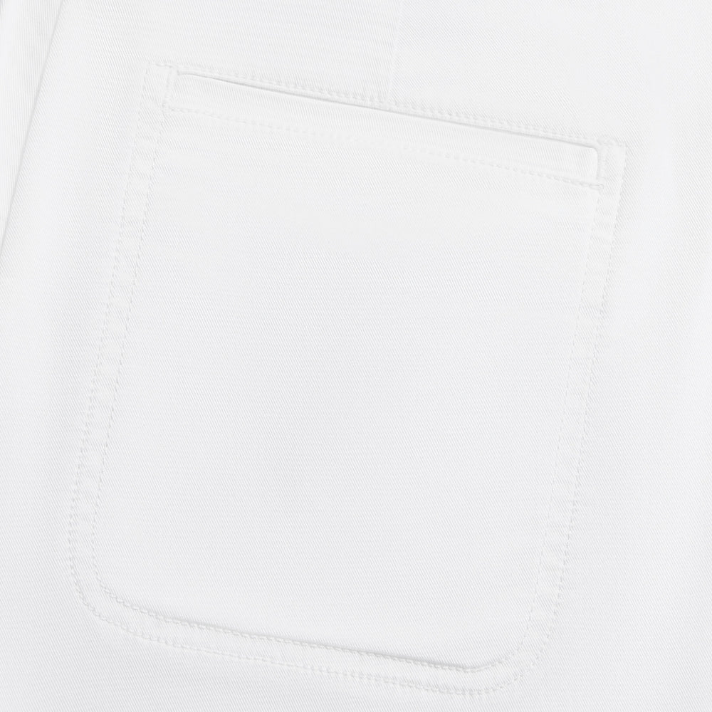 LTD RELEASE STRETCH COTTON GABARDINE BARREL LEG TROUSER