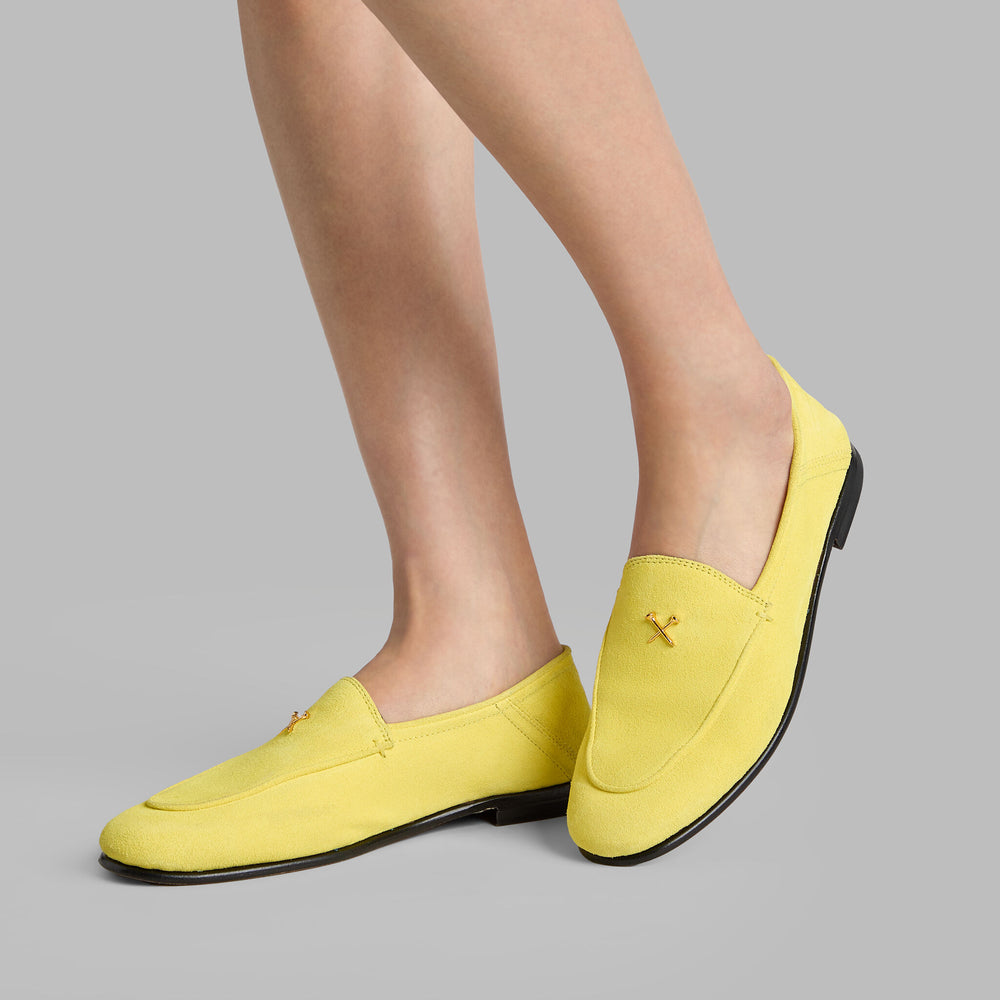 METAL TEES SUEDE FLEX LOAFER