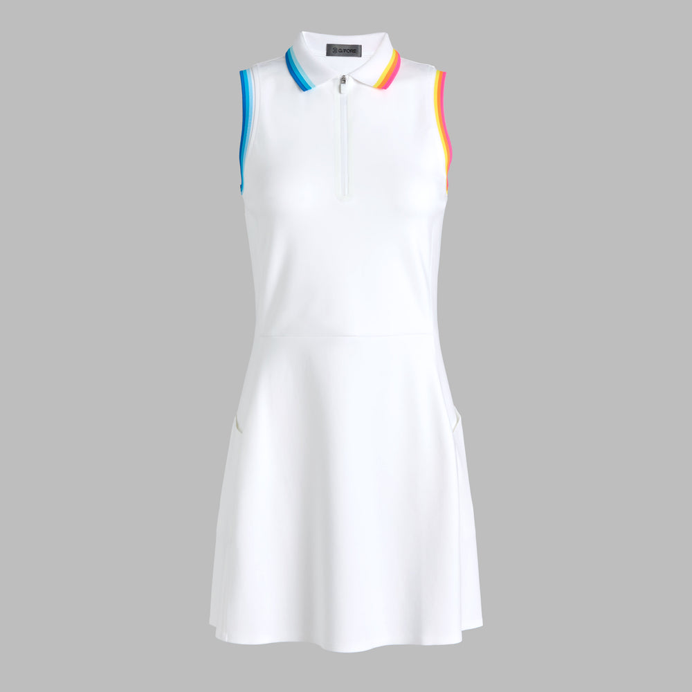KNOCKOUT A-LINE POLO DRESS