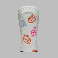 EMBOSSED LOVE G LEATHER DRIVER HEADCOVER