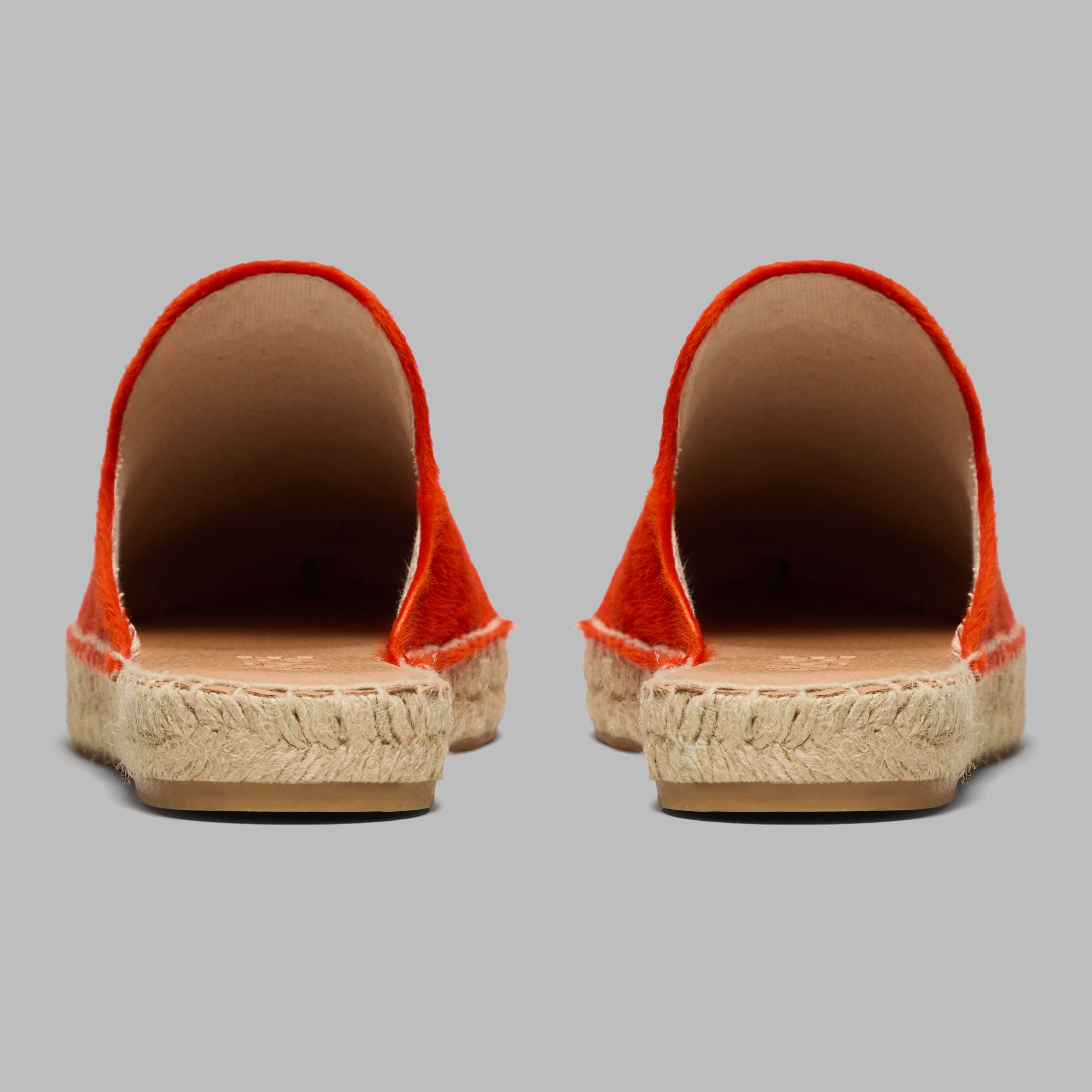 METAL TEES PONY HAIR ESPADRILLE