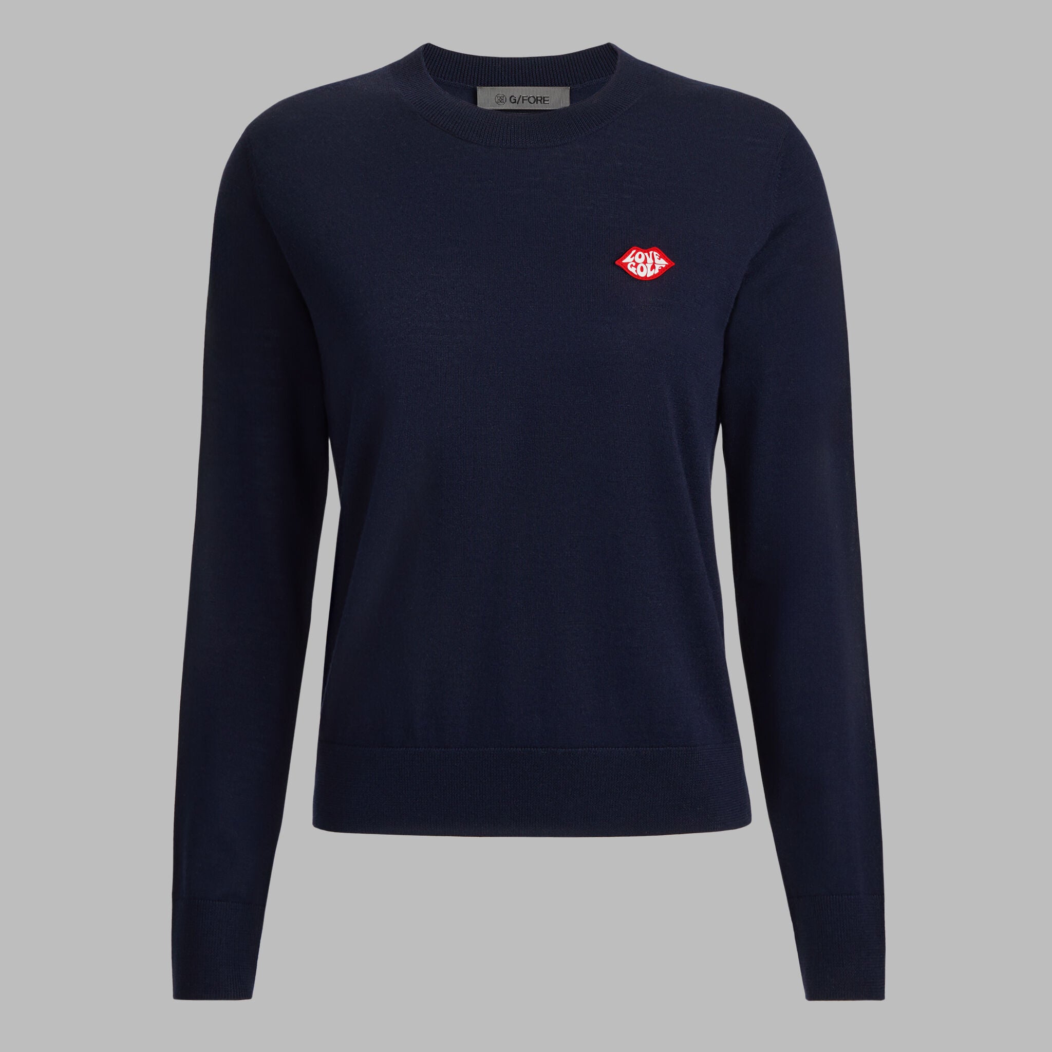 LOVE GOLF MERINO WOOL CREWNECK SWEATER