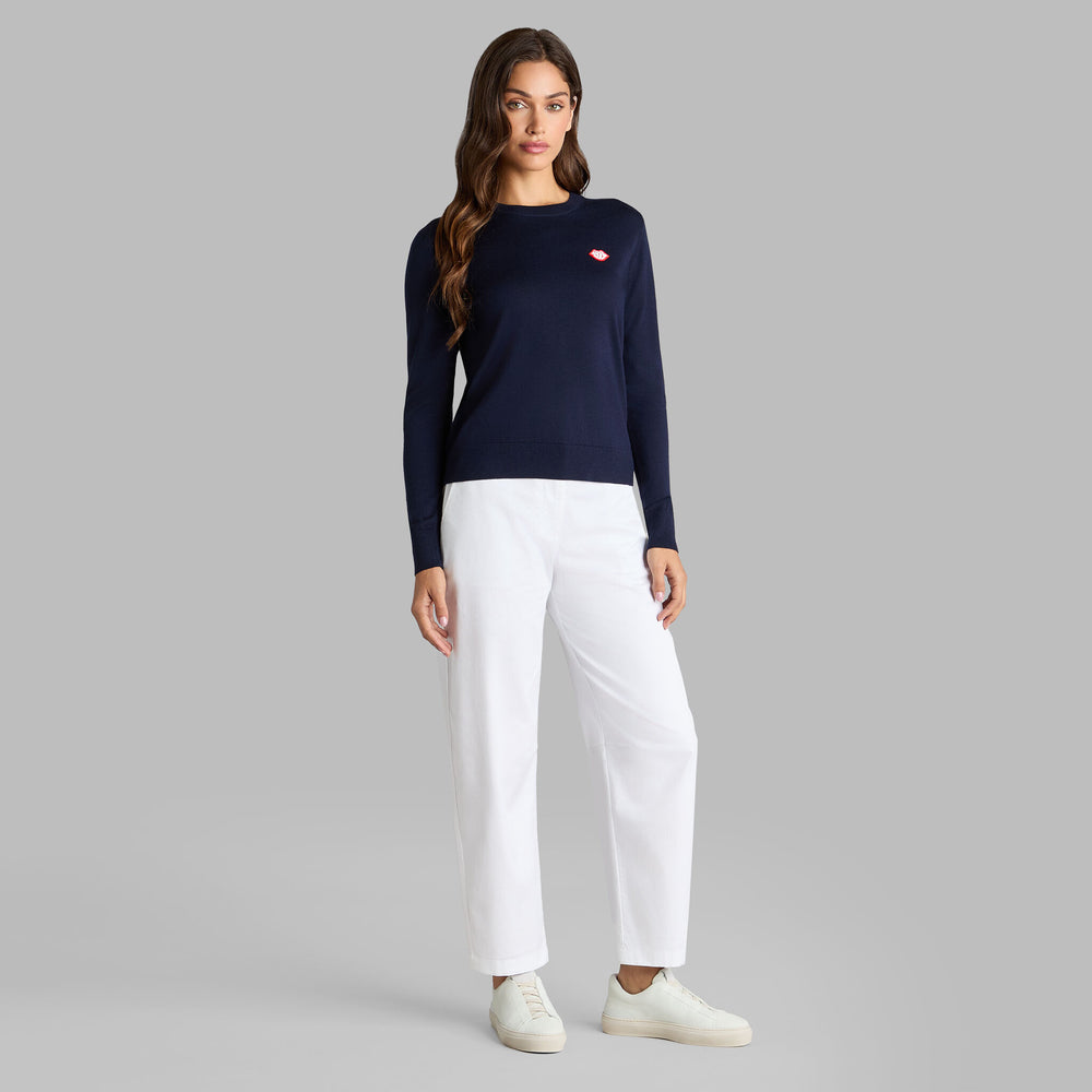LOVE GOLF MERINO WOOL CREWNECK SWEATER