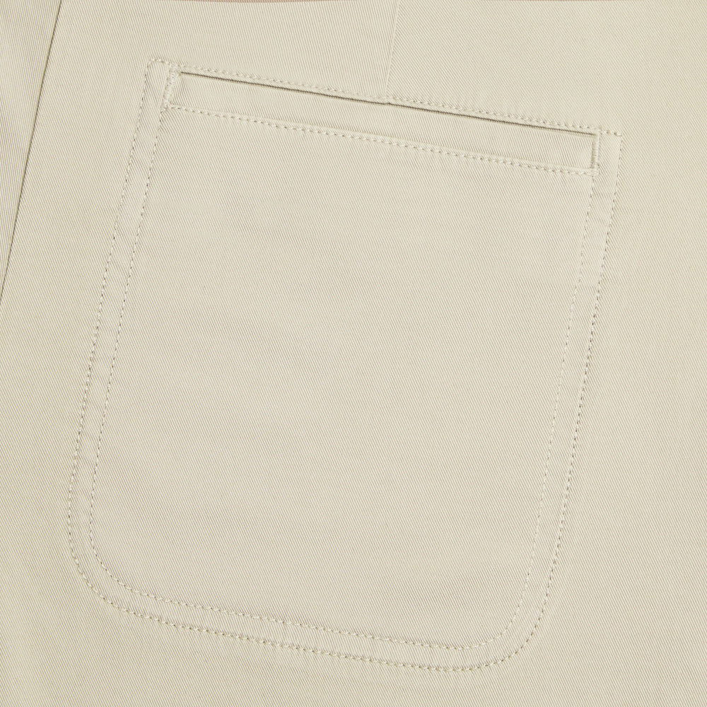 LTD RELEASE STRETCH COTTON GABARDINE BARREL LEG TROUSER