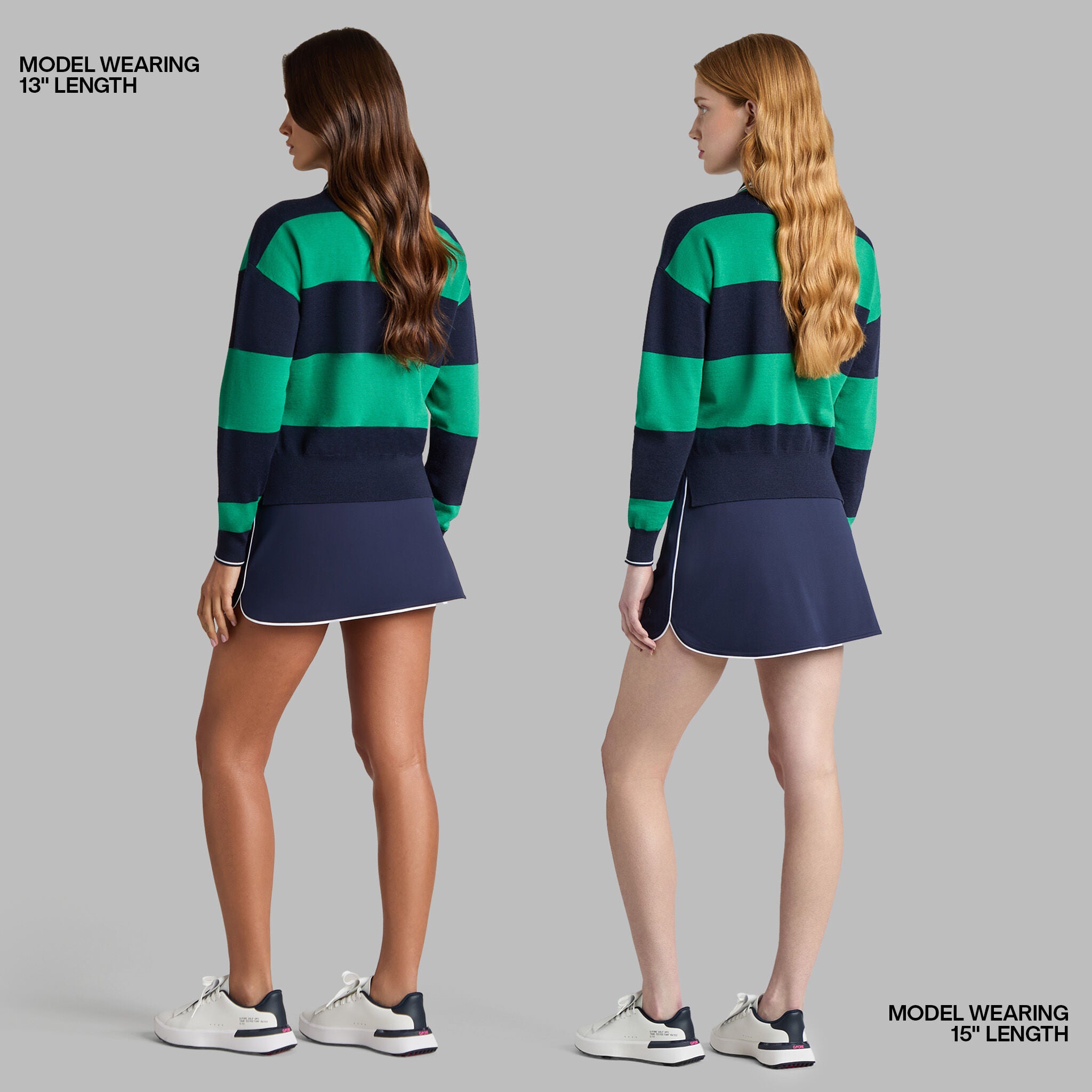 3D TULIP HEM TECH PIQUÉ SKORT