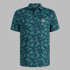 2026 PGA SCATTERED DITZY TECH JERSEY POLO