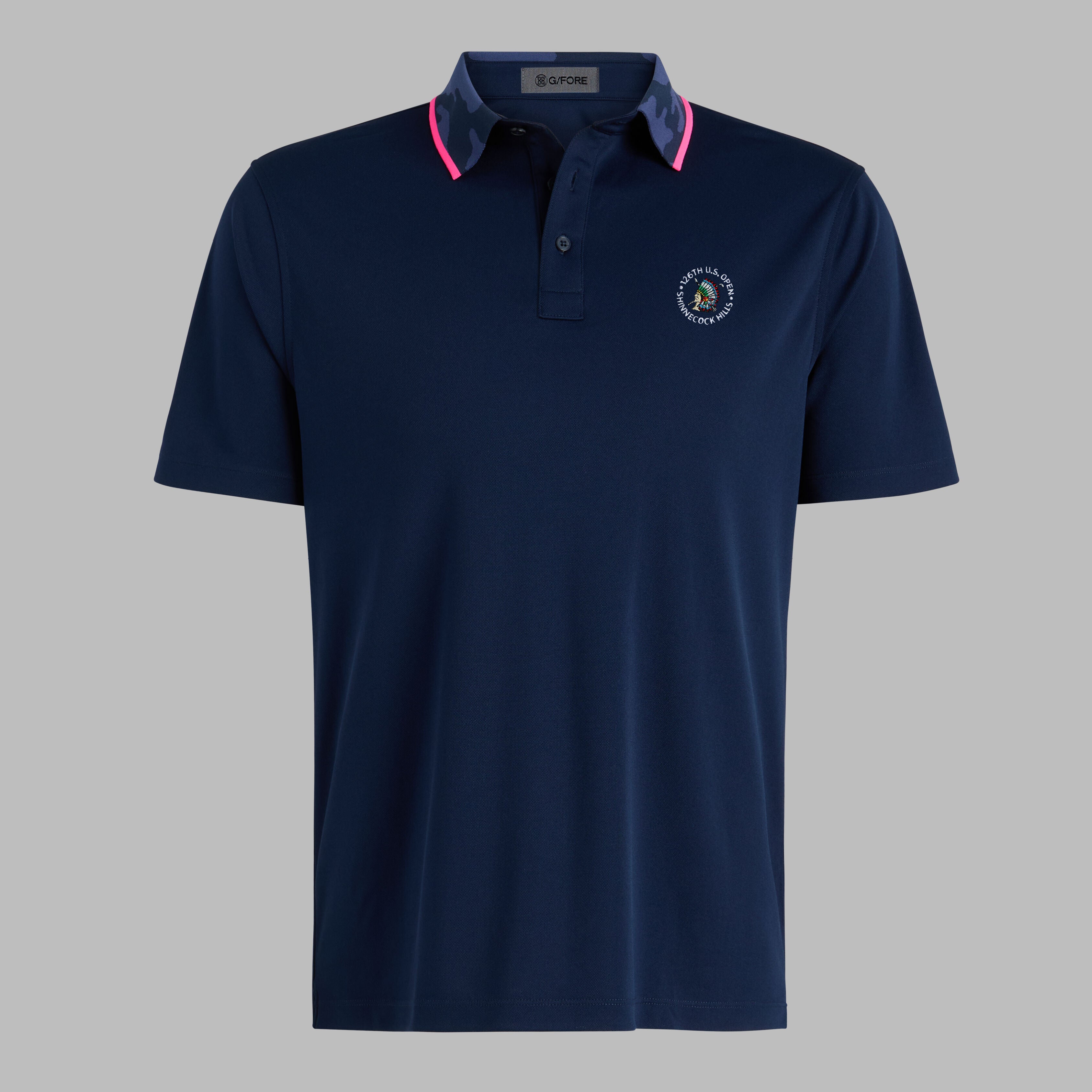 2026 U.S. OPEN CAMO COLLAR PERFORMANCE PIQUÉ POLO