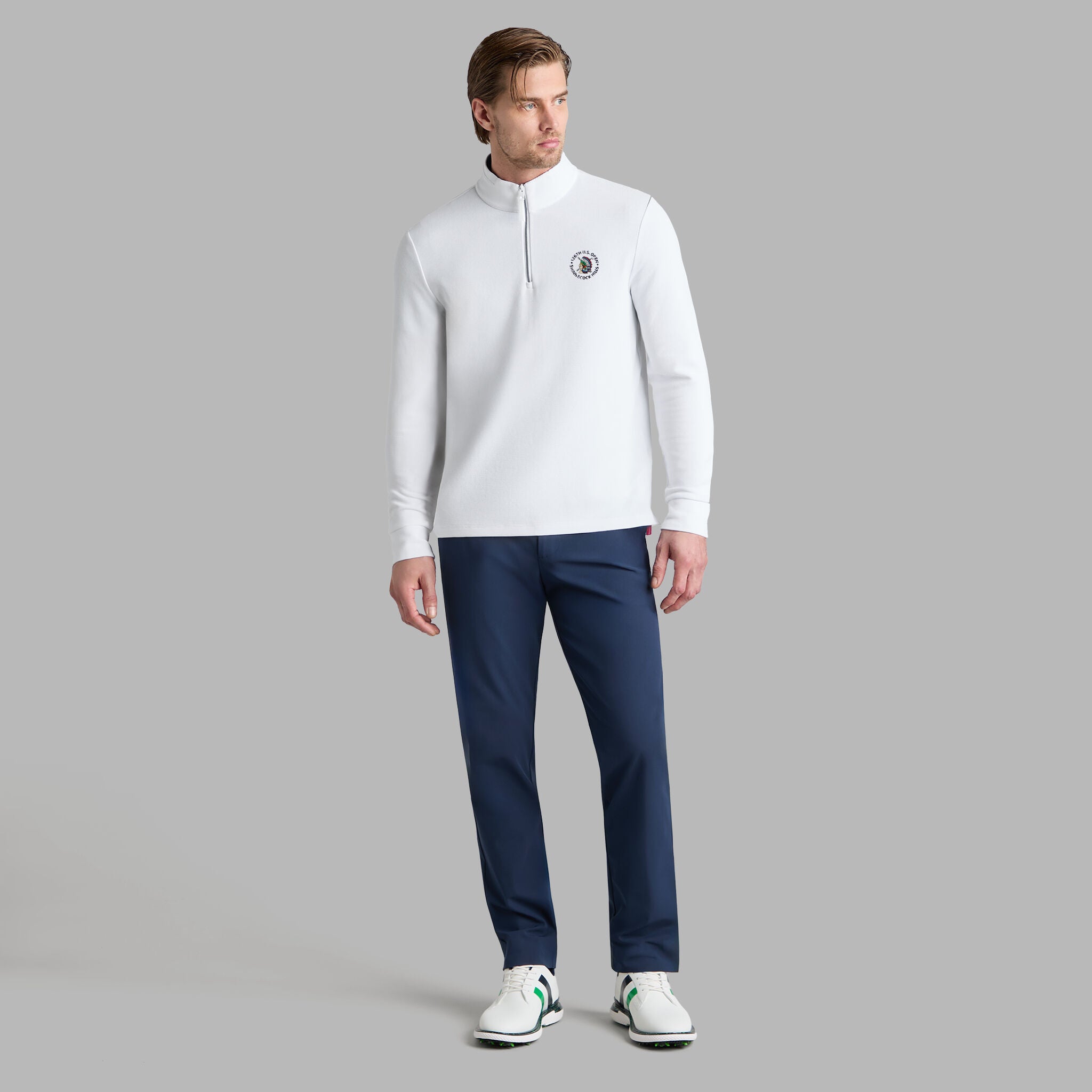 2026 U.S. OPEN WAFFLE KNIT 1/4 ZIP