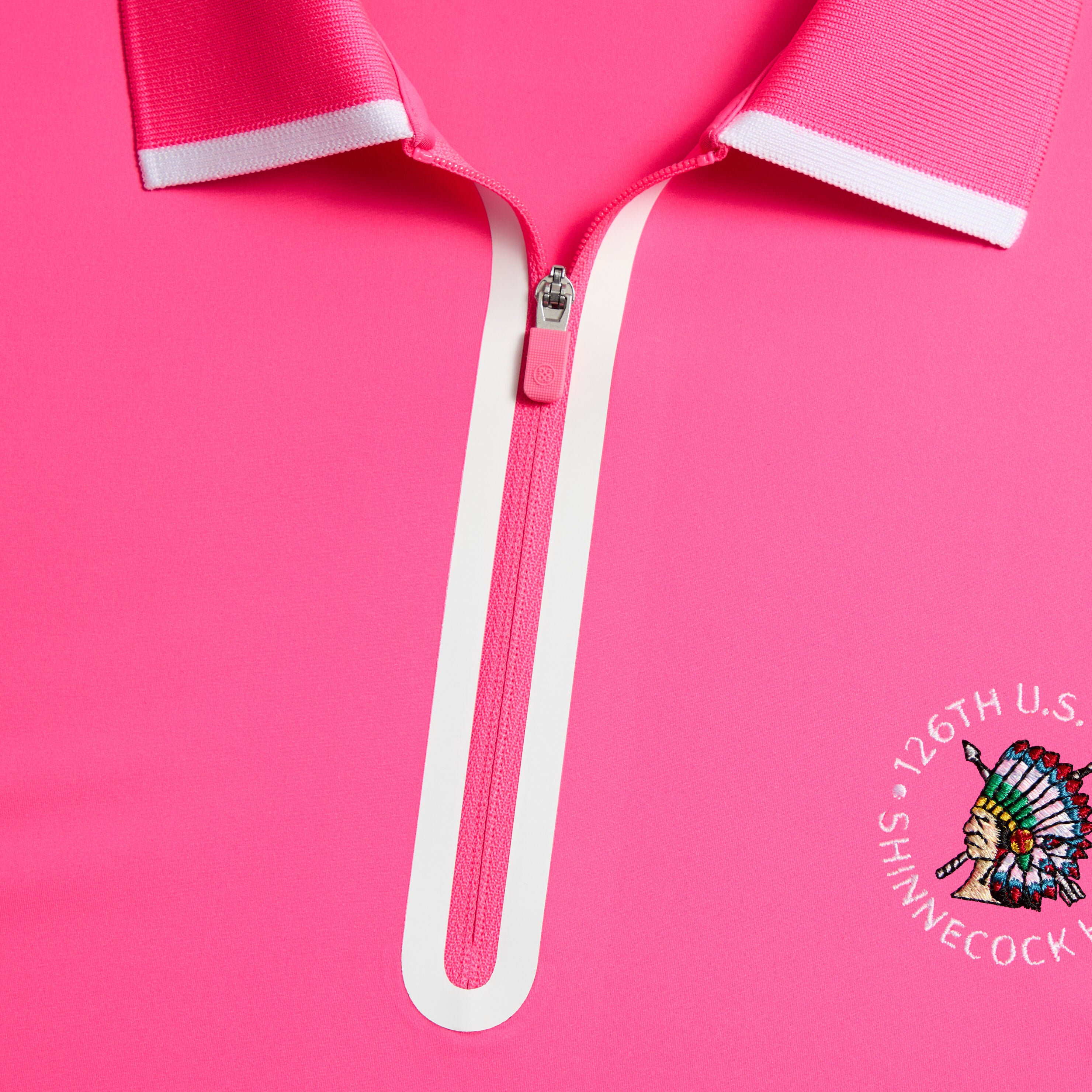 2026 U.S. OPEN SOFT TECH JERSEY LONG SLEEVE ZIP POLO