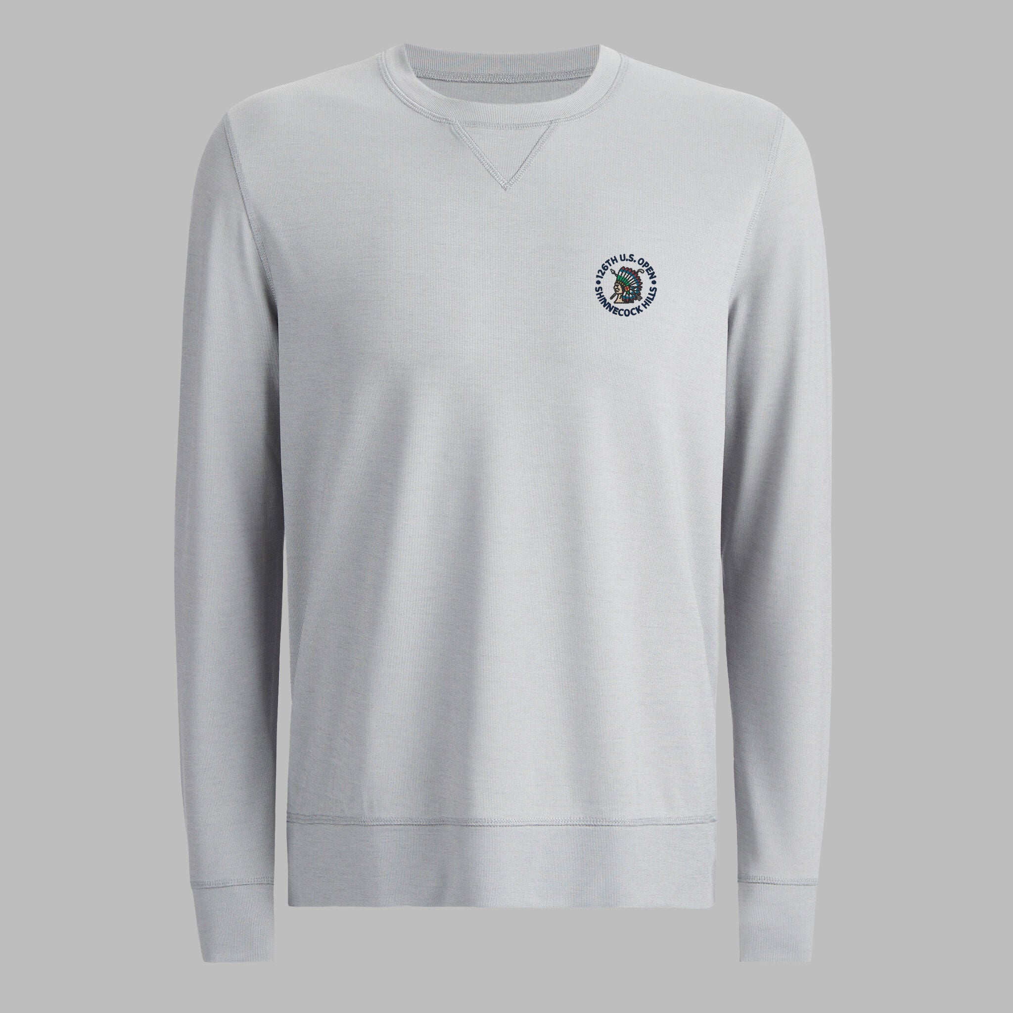 LTD RELEASE 2026 U.S. OPEN PERFORMANCE PIQUÉ CREWNECK LAYER