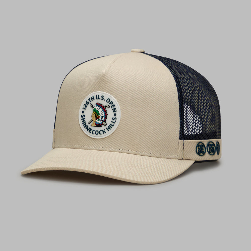 2026 U.S. OPEN OFFICIAL LOGO PATCH TRUCKER HAT