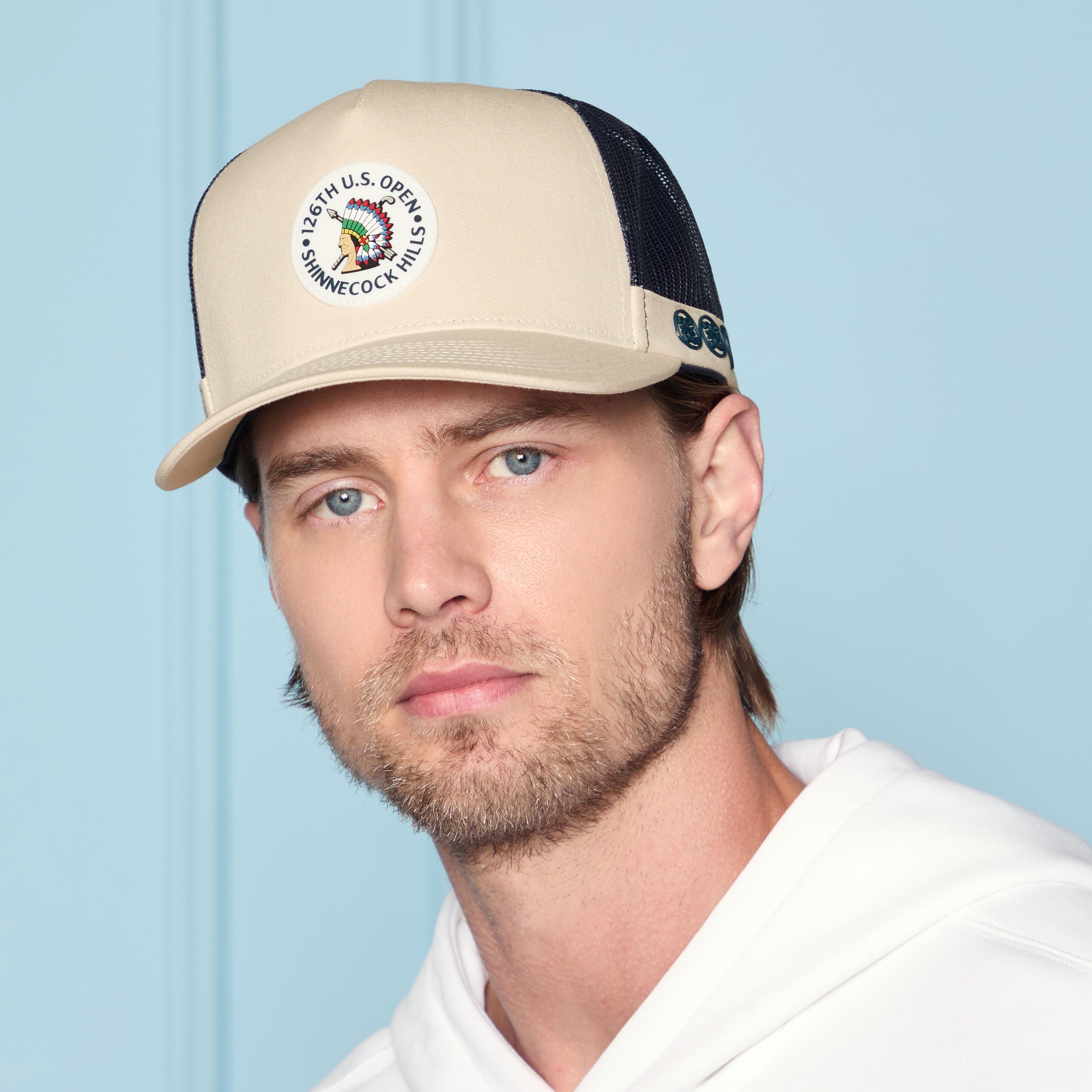2026 U.S. OPEN OFFICIAL LOGO PATCH TRUCKER HAT