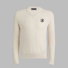 LTD RELEASE 2026 U.S. OPEN G SCRIBE VERSE V NECK CASHMERE SWEATER