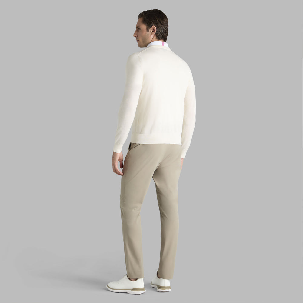 LTD RELEASE 2026 U.S. OPEN G SCRIBE VERSE V NECK CASHMERE SWEATER