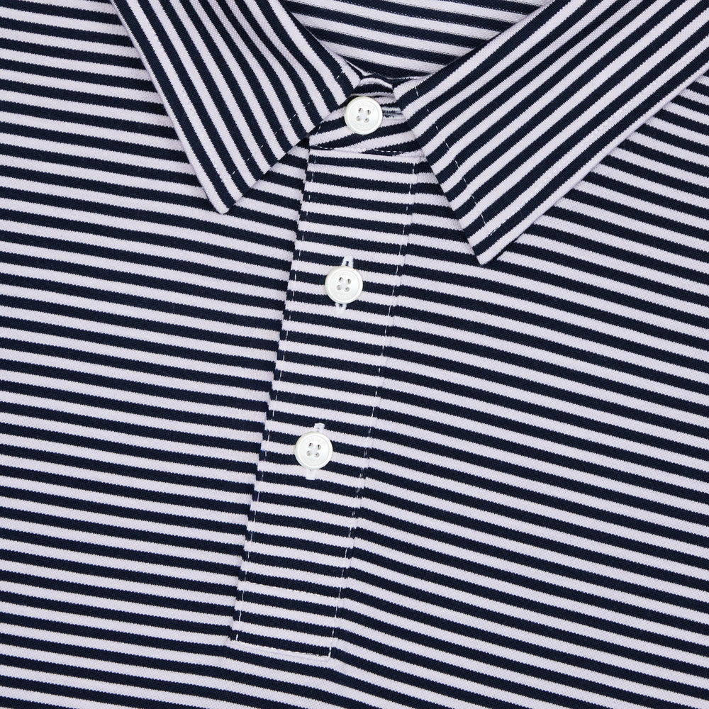 ALL PLAY STRIPE STRETCH KNIT POLO