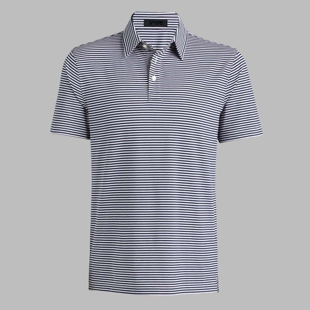 ALL PLAY STRIPE STRETCH KNIT POLO