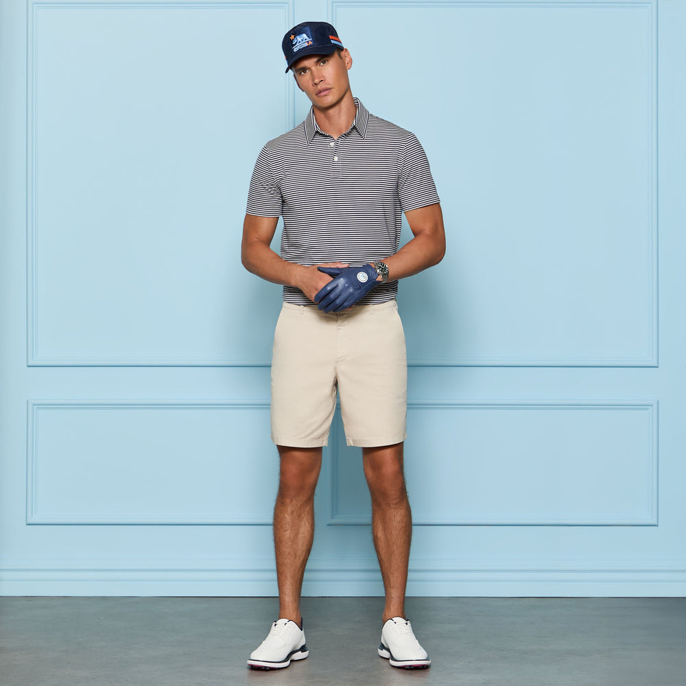ALL PLAY STRIPE STRETCH KNIT POLO