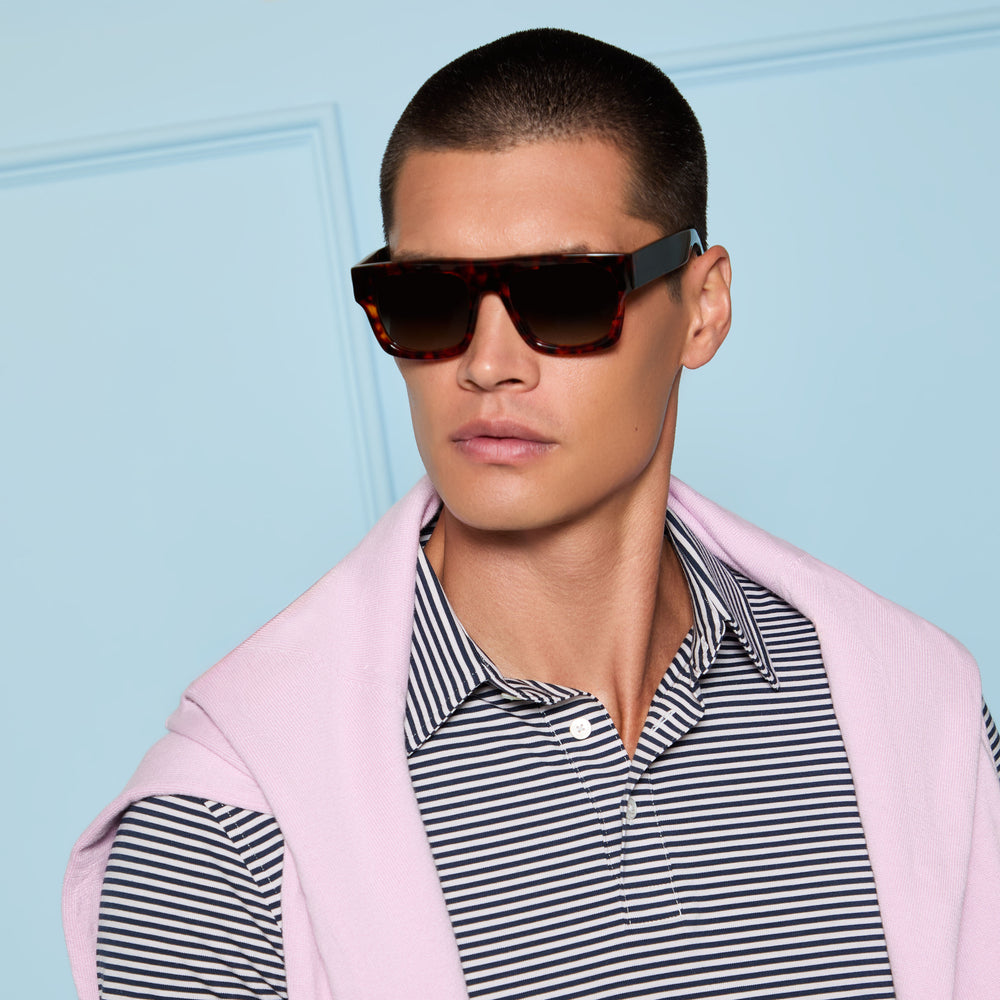 ALL PLAY STRIPE STRETCH KNIT POLO