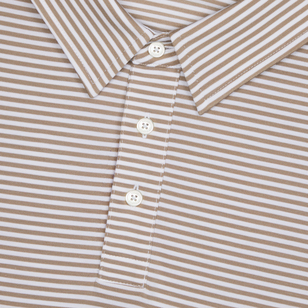ALL PLAY STRIPE STRETCH KNIT POLO
