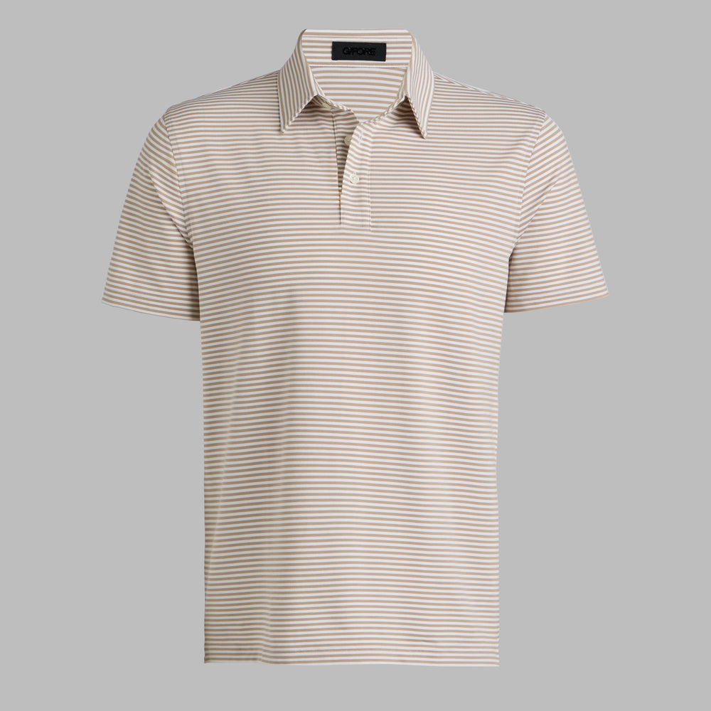 ALL PLAY STRIPE STRETCH KNIT POLO