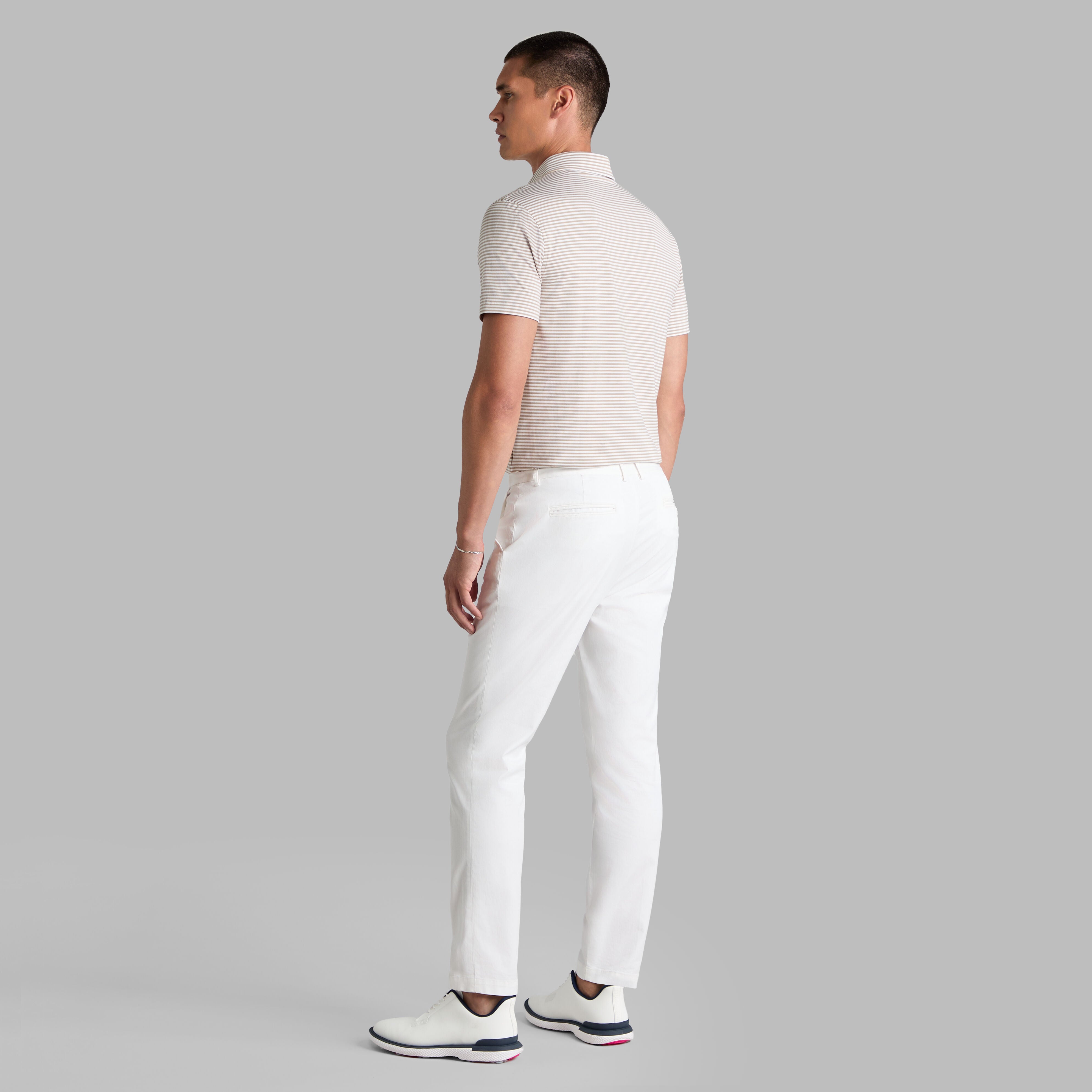 ALL PLAY STRIPE STRETCH KNIT POLO