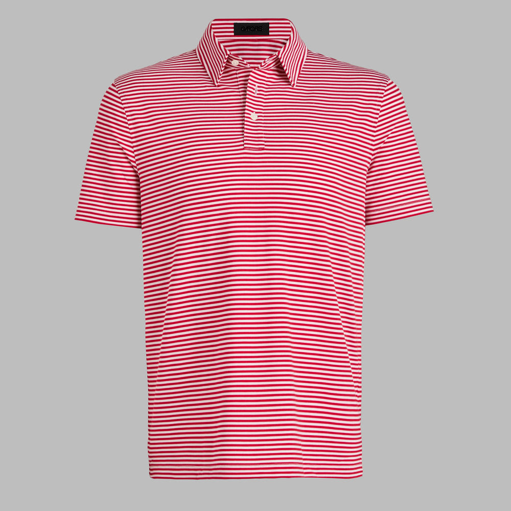 ALL PLAY STRIPE STRETCH KNIT POLO