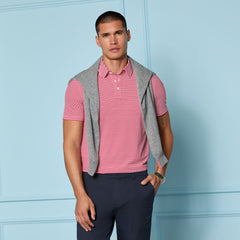 ALL PLAY STRIPE STRETCH KNIT POLO