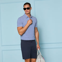 ALL PLAY STRIPE STRETCH KNIT POLO