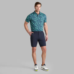 SCATTERED DITZY TECH JERSEY POLO