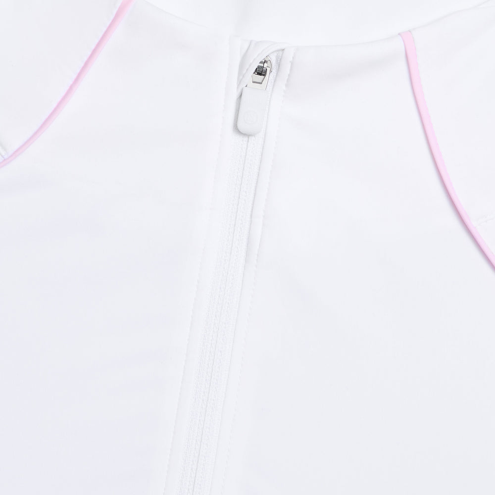 SUN SHIELD SILKY TECH NYLON QUARTER ZIP PULLOVER