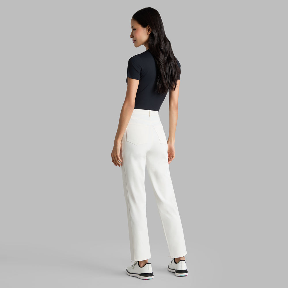 TECH NYLON RIB FITTED TEE