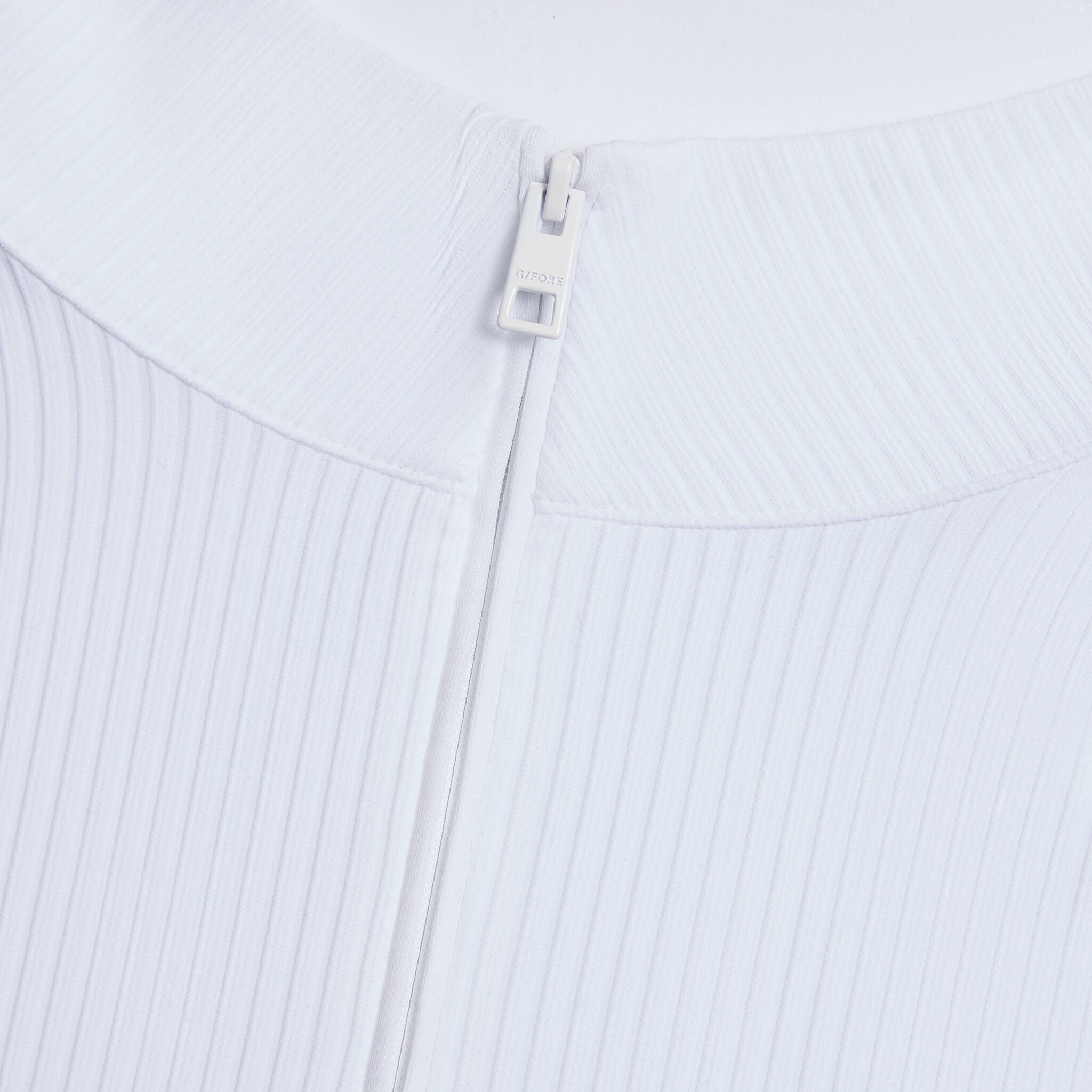 FITTED RIB 1/4 ZIP PULLOVER