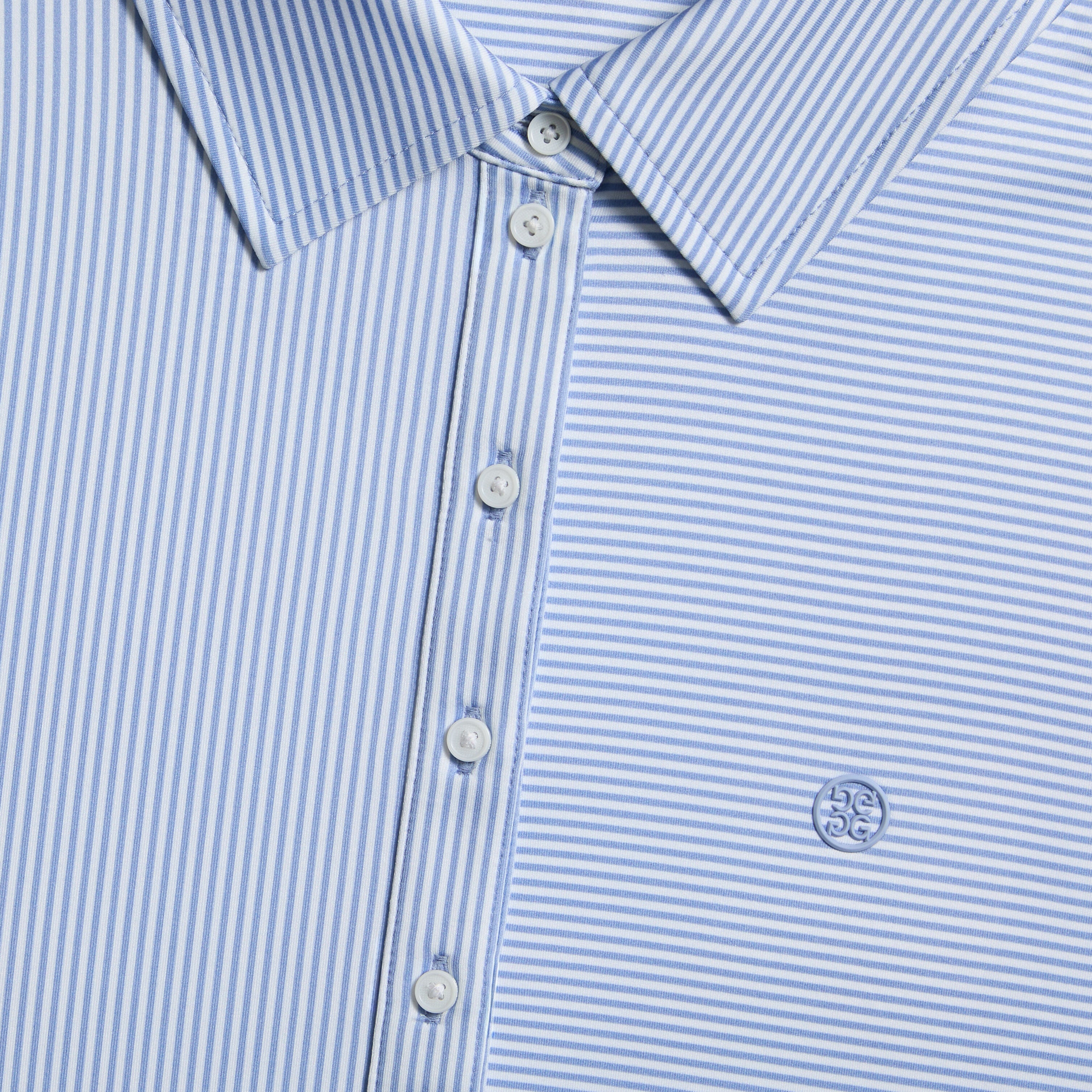 MIX STRIPE SHORT SLEEVE POLO