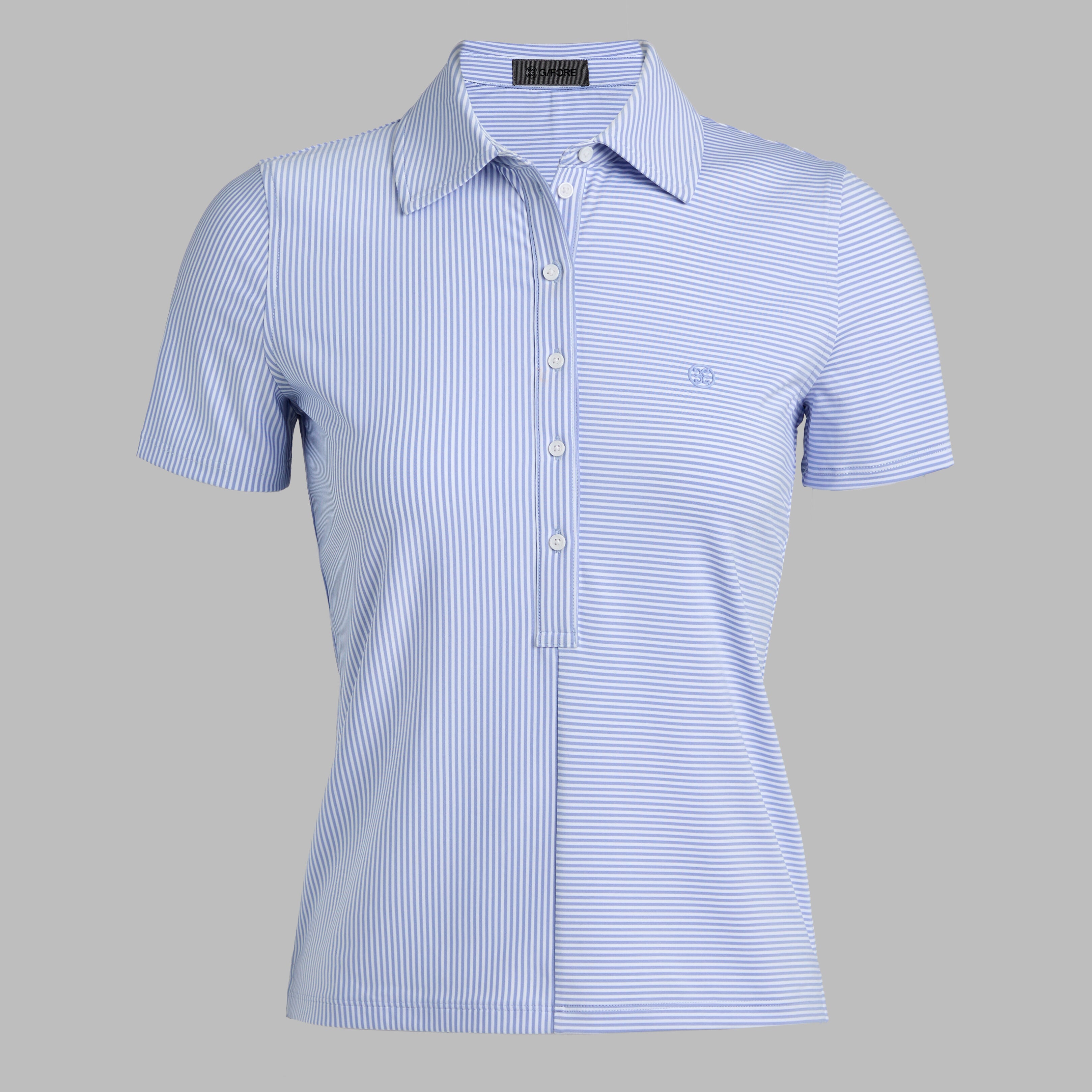 MIX STRIPE SHORT SLEEVE POLO