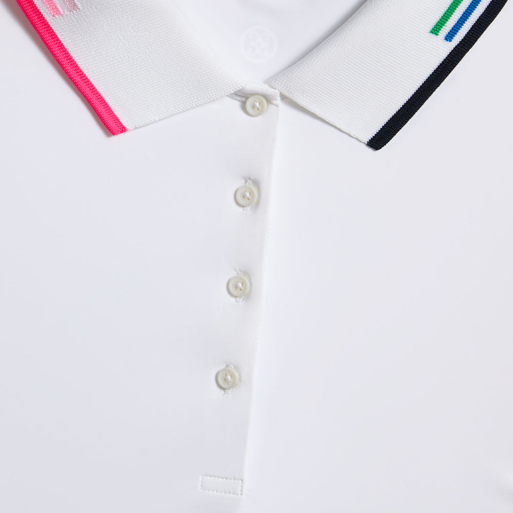 SILKY TECH NYLON LONG SLEEVE POLO
