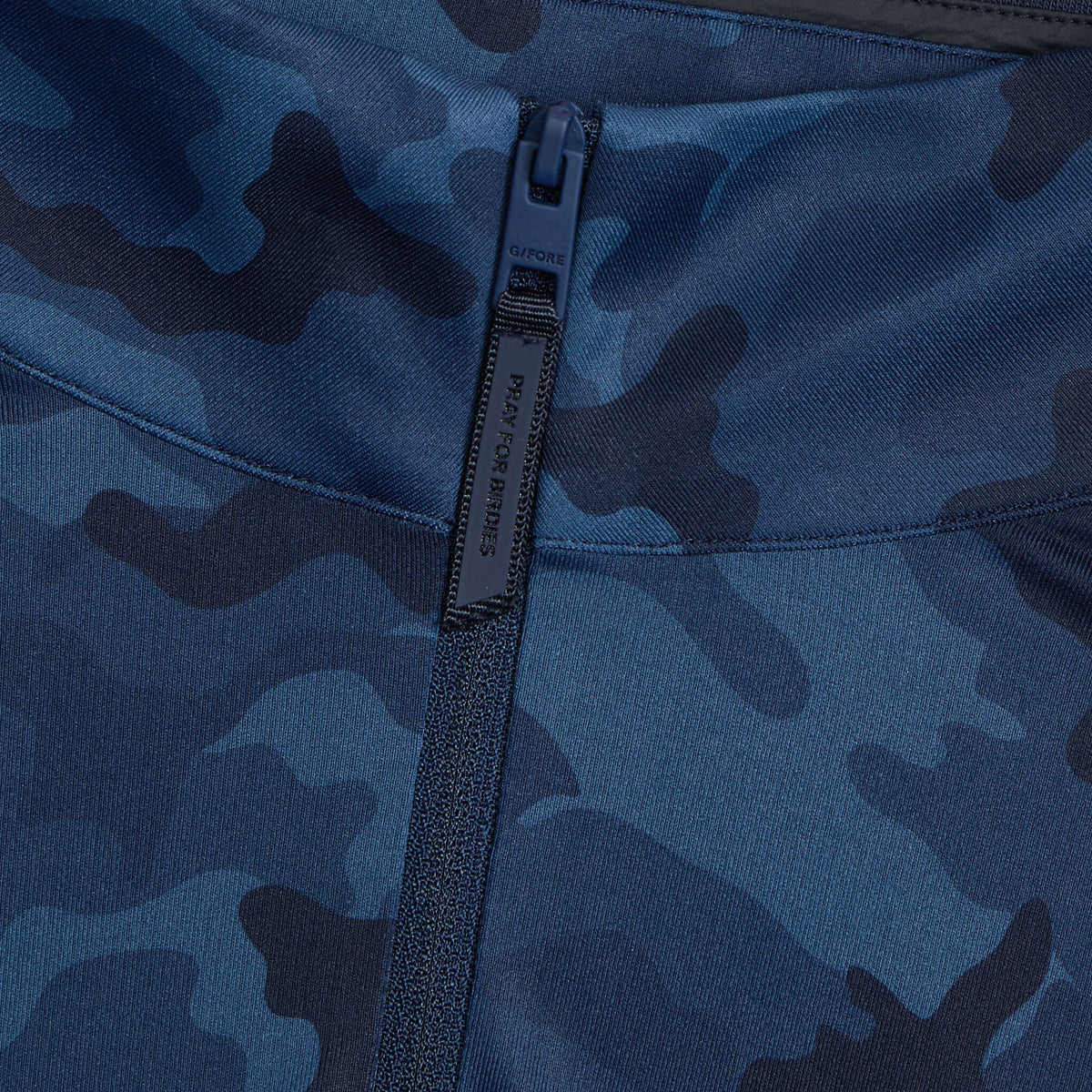 BRUSHED BACK TECH TERRY QUARTER ZIP PULLOVER