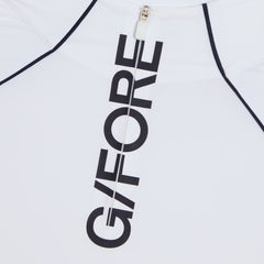 CONTRAST MESH SILKY TECH NYLON 1/4 ZIP PULLOVER
