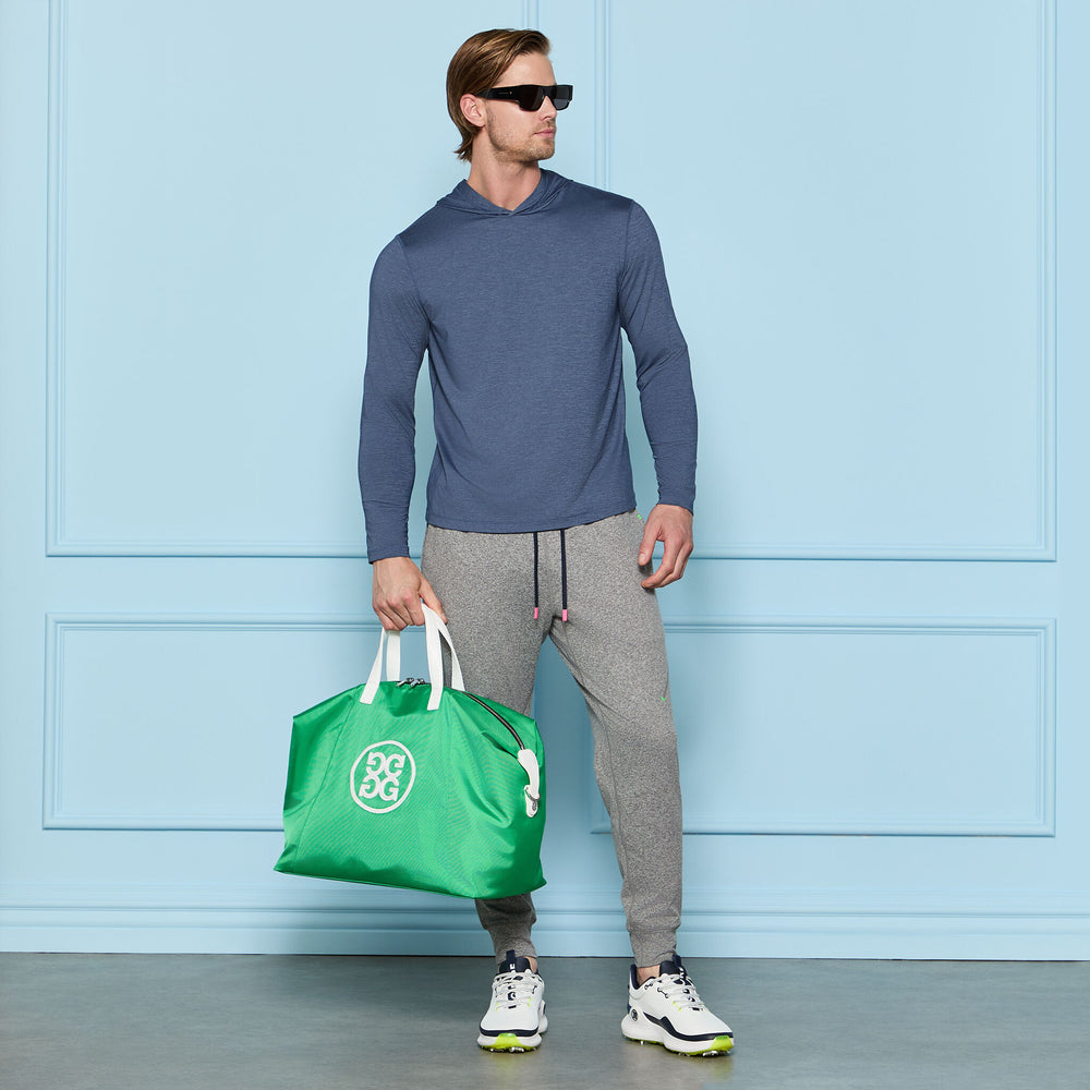 MÉLANGE ICE NYLON HOODIE |PULLOVERS & QUARTER-ZIPS |G/FORE