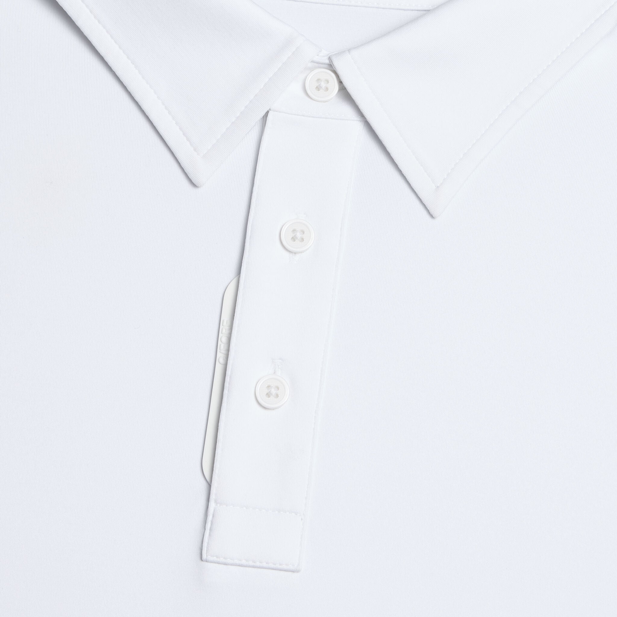 MÉLANGE ICE NYLON LONG SLEEVE POLO
