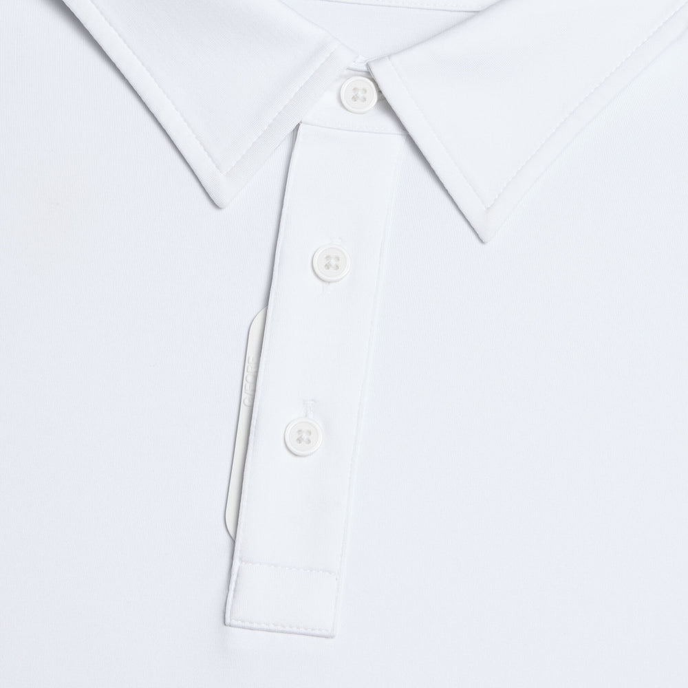 MÉLANGE ICE NYLON LONG SLEEVE POLO