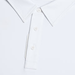 MÉLANGE ICE NYLON LONG SLEEVE POLO