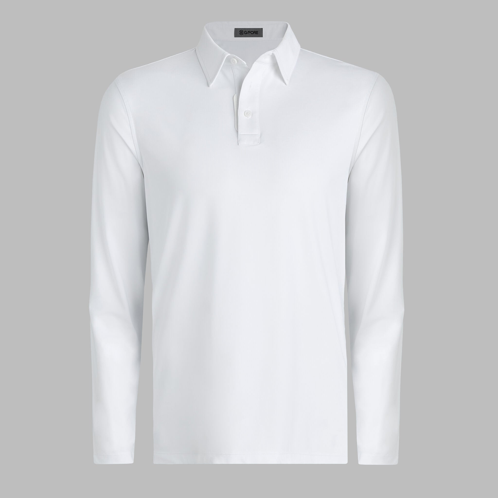 MÉLANGE ICE NYLON LONG SLEEVE POLO